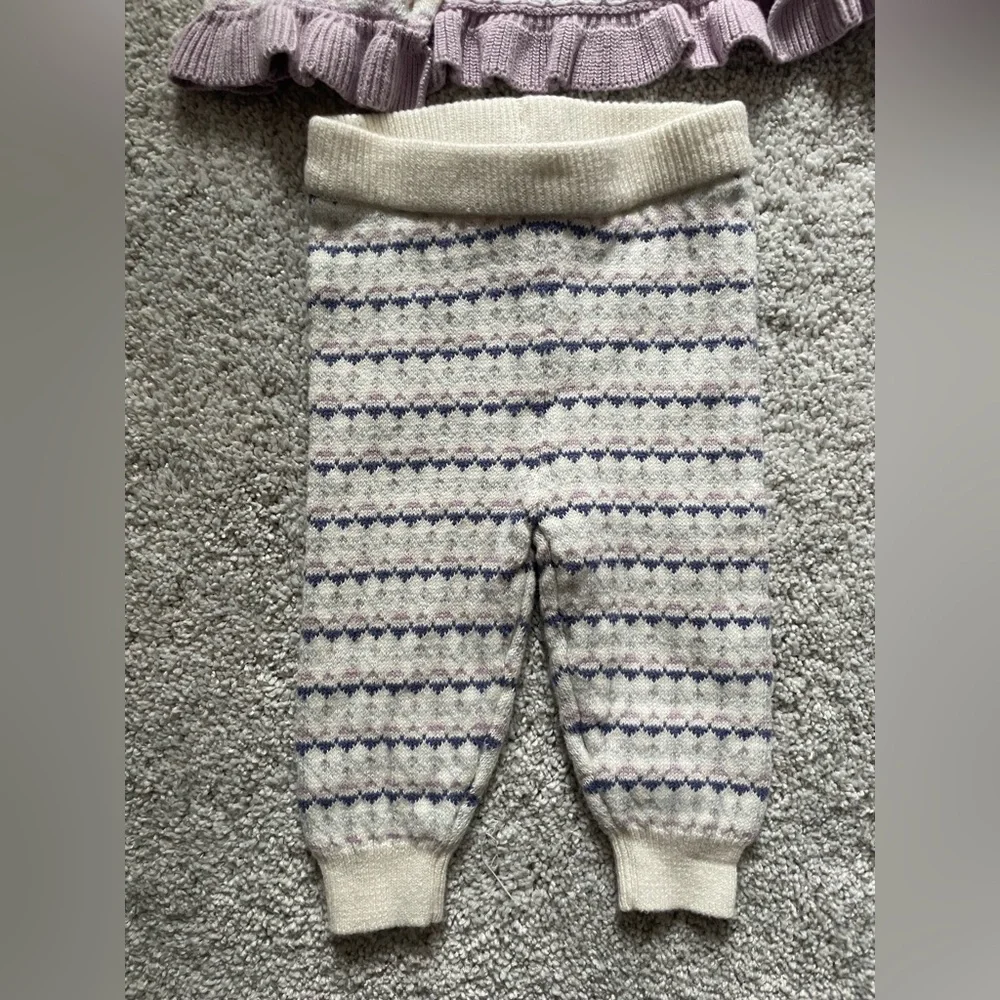 Janie and Jack Sweater Baby Outfit - Picture 3 of 8